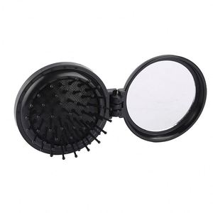 Portable Mini Folding Comb Airbag Massage <b>Round</b> Travel With Mirror Hair <b>Brush</b> for Children - Product Image 5