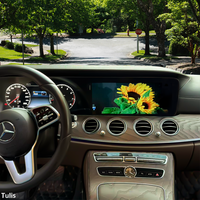 Head Unit Multimedia Layar Android Ganda 24,6 Inci dengan Speedometer Digital Cluster untuk Mercedes Benz Kelas S 2019-2021