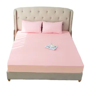 Conjunto de lençol de cama atacado tamanho king size, lençol de cama