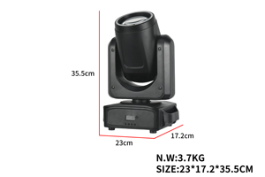 Redsun 180W di chuyển đầu ánh sáng 15 mẫu 12 màu sắc cho khách sạn Disco Đảng <span class=keywords><strong>DJ</strong></span> giá nhà máy bán buôn - Product Image 4