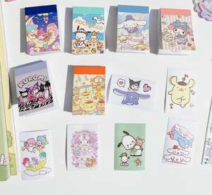 Autocollants personnalisés mini autocollant <span class=keywords><strong>livre</strong></span> pour enfants <span class=keywords><strong>dessin</strong></span> animé <span class=keywords><strong>kawaii</strong></span> papeterie autocollant décoratif - Product Image 5