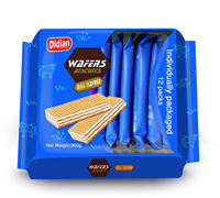 Longue crème chocolat beurre lait croustillant Biscuit gaufrettes à faible teneur en sel collations en boîte et sachet d'emballage