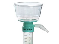 Tasse filtrante de 150 ml avec membrane de 50 mm pour tube de centrifugation de 50 ml, tasse supérieure de filtration sous vide avec port de vide externe