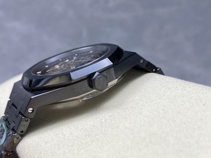 Reloj Mecánico de Lujo para Buceo, Resistente al Agua, de la Mejor Calidad, 41 mm, Fábrica THB, Movimiento 3132, 15416, Esqueleto de Cerámica Negra - Product Image 4