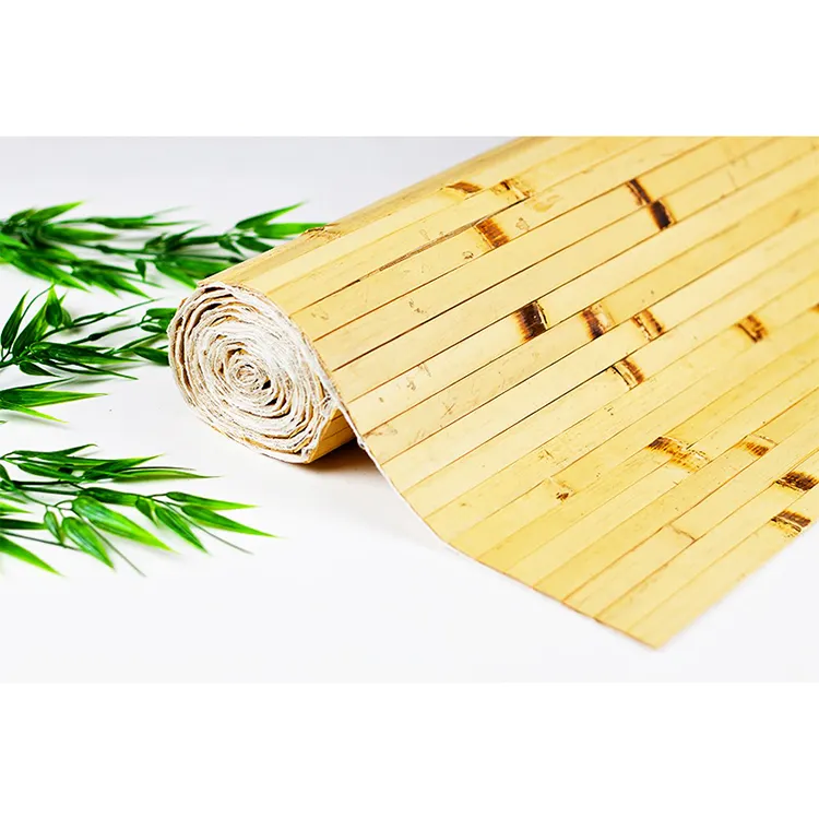 Bamboo wall covering nature bamboo paneling natural bamboo wallpaper for decoration