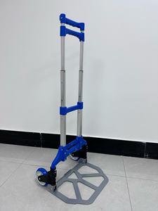 Meilleures ventes Chariot à main pliable portable à 2 roues en fer pour le shopping et le stockage à usage industriel - Product Image 6