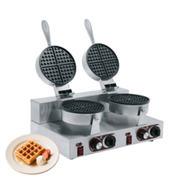 Gaufrier électrique double Cucina, mini-gaufrier robuste pour les hôtels et les services de restauration