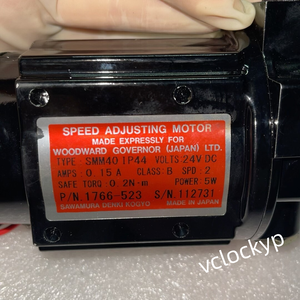 WOODWARD SMM40 1766-541 Motor de control de velocidad nuevo, envío vía DHL o Fedex - Product Image 1
