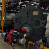 WNS Chaudière à eau chaude horizontale industrielle diesel 0.7-14MW au gaz naturel LPG