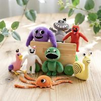Peluches Personnages de Jeu en Promotion Garten of Banban – Mini Poupées Douces et Rembourrées pour Soulager le Stress, 25 cm, Jouets Familiaux