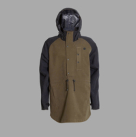 Veste longue imperméable pour homme, coupe-vent, respirante, en polyester/nylon ripstop jacquard, pour l'automne, avec demi-zip