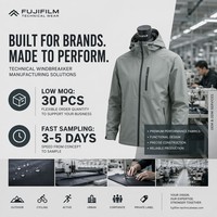 Fabricant de vêtements, conception personnalisée, veste coupe-vent en nylon à fermeture éclair, imprimé à carreaux, imperméable, pour hommes, OEM ODM