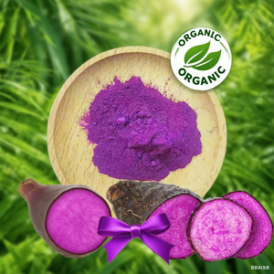 100% オーガニックUBEパウダー冷圧式フィリピンパープルヤムヤムヤムヤムヤムヤムヤムヤムヤムヤムヤムヤムヤムヤムヤムヤムヤムチョウベ - Product Image 1