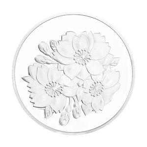 樱花女神纪念币镀银收藏礼品日本国花纪念币 - Product Image 4