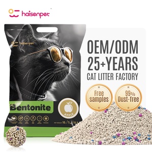 Muestras Gratis Arena para Gatos Fuerte con Certificado BSCI MSDS Arena Aglomerante de Bentonita para Gatos - Product Image 1