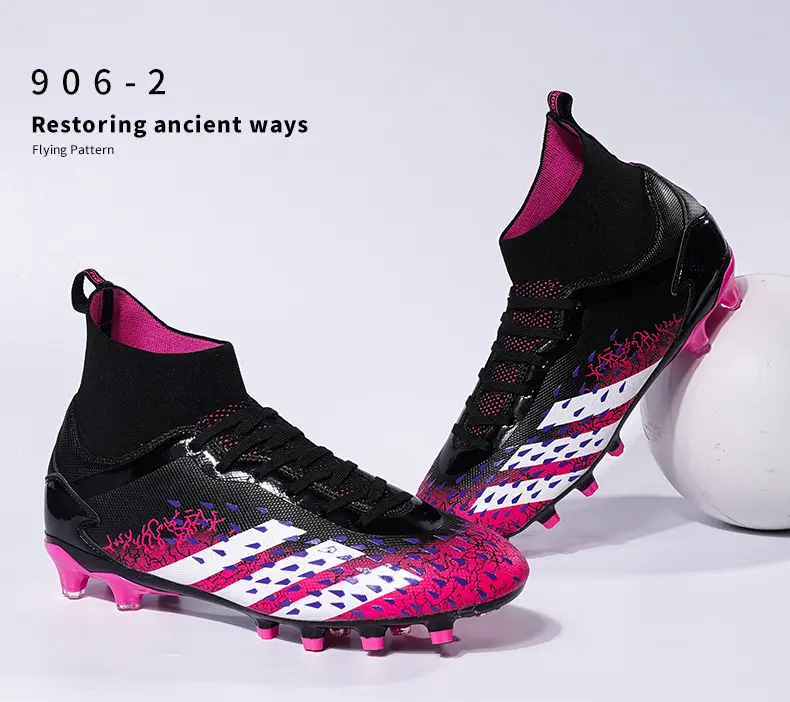 โรงงานรองเท้าผ้าใบอเมริกันฟุตบอลแบบกําหนดเองออกแบบต้นฉบับ OEM รองเท้ากีฬาฟุตบอลรวมกันฟรี Zapatillas ฤดูร้อน/ฤดูหนาว
