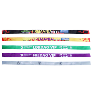Pulseras tejidas con cierre deslizante para eventos, pulsera tejida personalizada con bloqueo para eventos - Product Image 3