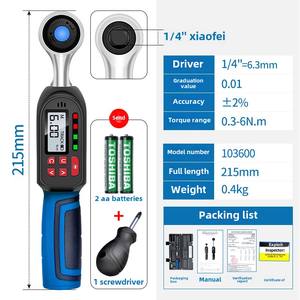 جودة عالية إلكترونية رقمية قابلة للتعديل ، متري لأداة إصلاح السيارات والدراجات الهوائية - Product Image 4
