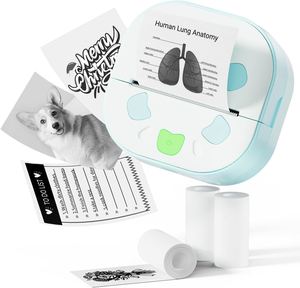 Printpods D21 Sticker Mini Printer for 1300mAh Battery 203dpi Max Paper Size 57mm DIY Notes Journal Kids Gift in Stock - Product Image 2