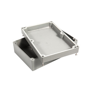 Boîtier <span class=keywords><strong>de</strong></span> <span class=keywords><strong>jonction</strong></span> en aluminium, personnalisable, profilés d'extrusion en aluminium, boîtier électronique à corps divisé pour driver LED - Product Image 1