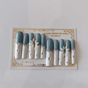 Nuevo diseño <span class=keywords><strong>fucsia</strong></span> 3D Extra largo cuadrado <span class=keywords><strong>uñas</strong></span> postizas Y2K alta calidad Prensa en <span class=keywords><strong>uñas</strong></span> al por mayor - Product Image 5