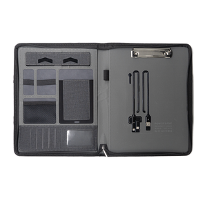 Portafolio con Cargador y Banco de Energía de 8000mAh, Directo de Fábrica, Carga Inalámbrica para Documentos, Teléfono y Tablet, Ideal para Negocios - Product Image 5