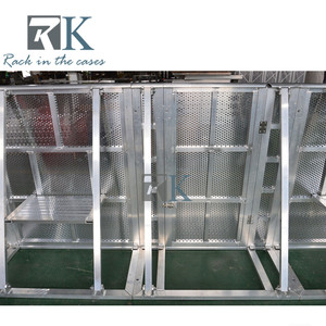 Barrière pliable en aluminium à prix abordable pour événements, concert et contrôle des foules - Product Image 6