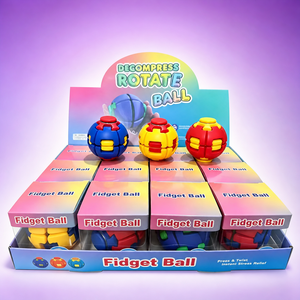Jouet à pression avec personnage d'anime mignon, puzzle rotatif DIY, gyroscope anti-stress pour enfants, développement de l'intelligence des enfants - Product Image 3