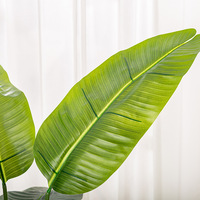 Ventas directas de fábrica simulación viajero plátano plantas verdes aterrizó plantas grandes pájaro del paraíso plantas en maceta