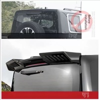 Spoiler de pare-chocs arrière double couche en ABS chromé de haute qualité pour Haval H9 2025 avec installation par ruban adhésif 3M