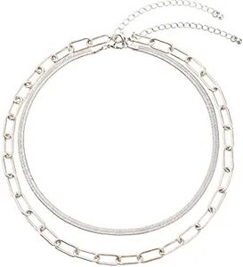 Gran oferta <span class=keywords><strong>de</strong></span> collar <span class=keywords><strong>de</strong></span> cadena <span class=keywords><strong>de</strong></span> Clip <span class=keywords><strong>de</strong></span> papel dorado <span class=keywords><strong>laminado</strong></span> <span class=keywords><strong>de</strong></span> varias capas <span class=keywords><strong>para</strong></span> <span class=keywords><strong>mujer</strong></span> - Product Image 2