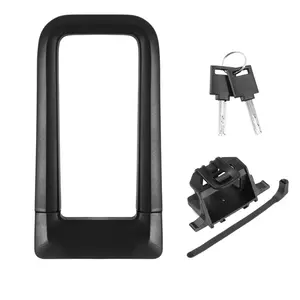 Khóa xe đạp hình chữ U chất lượng cao, chống cắt, chống trộm, khóa silicon, khóa xe máy, khóa xe đạp hình chữ U - Product Image 1