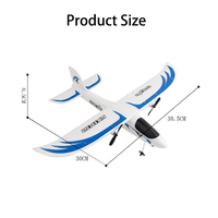 Avion télécommandé Longxi RC, jouets télécommandés, jet FX802, jouets éducatifs STEM, modèle d'avion planeur, kits d'avion en mousse, hélicoptère pour adultes