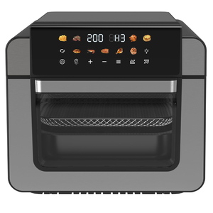 Usine directe pièces de rechange gratuites ménage faible en gras sain friteuse <span class=keywords><strong>four</strong></span> 15L avec porte en verre détachable - Product Image 5