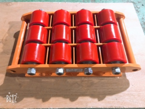 Chariot à roulettes série CRA CRA-12T pour le déplacement d'équipements lourds sur de courtes distances dans les usines et sur les chantiers de construction - Product Image 2