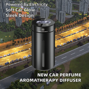 Nouveau Purificateur d'Air Automobile Moderne 2026 en Acier Inoxydable Mini avec Éclairage Ambiant - Product Image 2