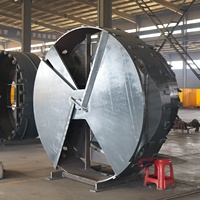 Seau de forage pour le nettoyage des fonds de trous de pieux, pour les plateformes de forage rotatives, outils de forage pour engins de construction