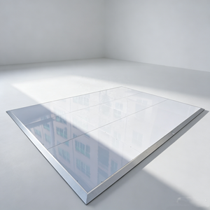 High Quality Wedding Party Use <b>White</b> Dance Floor with Aluminum <b>Frame</b> Easy to Install - Product Image 1