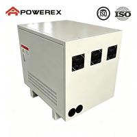 Transformateur triphasé à sec en cuivre, protection IP20, efficacité 97 % pour la conversion de tension des équipements industriels (entrée 380 V / sortie 220 V)