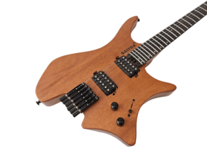 جيتار كهربائي حديث بدون رأس من Sz، مصمم بشكل مريح للإعدادات المسرحية المدمجة وتسجيلات الاستوديو - Product Image 3