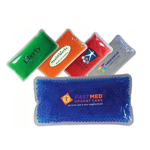 Compresse <span class=keywords><strong>de</strong></span> gel rafraîchissante personnalisée 10x10cm avec billes <span class=keywords><strong>de</strong></span> gel froides – Coussin <span class=keywords><strong>de</strong></span> refroidissement et compresse glacée - Product Image 3