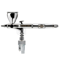 ANEST IWATA Aérographe ICM350T Personnalisé Micron Takumi Alimentation Latérale Aérographe Double Action pour Modèle Pulvérisation Art Peinture 0.18mm 7ml