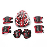 7 pièces/ensemble adulte adolescent genou/coudières casque engrenages de protection pour planche à roulettes vélo glace patin à roulettes en ligne protecteur