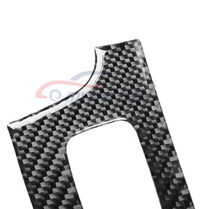 Pour BMW série 6 E63 E64 2004-2010 panneau <span class=keywords><strong>de</strong></span> commande central en Fiber <span class=keywords><strong>de</strong></span> carbone volant voiture porte revêtement d'habillage conduite à gauche - Product Image 3