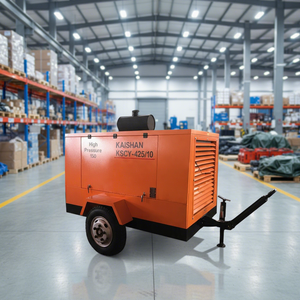 เครื่องอัดอากาศดีเซล Kaishan KSCY-425/10 10 บาร์ 425CFM สำหรับการขุดเจาะบ่อน้ำและการระเบิดในเหมือง - Product Image 3