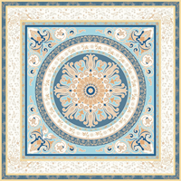 Vente en gros de carrelage du Moyen-Orient, tapis arabe à motif de carrelage comme carrelage rustique en céramique et en porcelaine