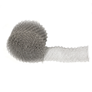 Hochfester Edelstahl Komprimiertes Gestricktes Metallgewebe Schneeschaumlanze Drahtgeflecht - Product Image 6