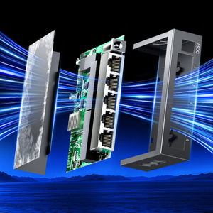 SAMZHE Commutateur Réseau Gigabit Complet 5 Ports 1000 Mbps avec Boîtier Métallique, Répartiteur et Extenseur de Réseau pour Entreprise, Dortoir et Surveillance - Product Image 5