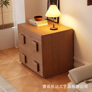 Wooden <b>storage</b> <b>cabinet</b>, cross-border creative home <b>bedroom</b> <b>storage</b> <b>cabinet</b>, simple solid wood multi-layer <b>storage</b> <b>cabinet</b> - Product Image 2