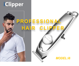 IClipper-I4 Gold Wireless Barber Machine Professional Hair Cut Machine Cordless Salon Electric Men <strong>Trimmer</strong> - Product Image 5